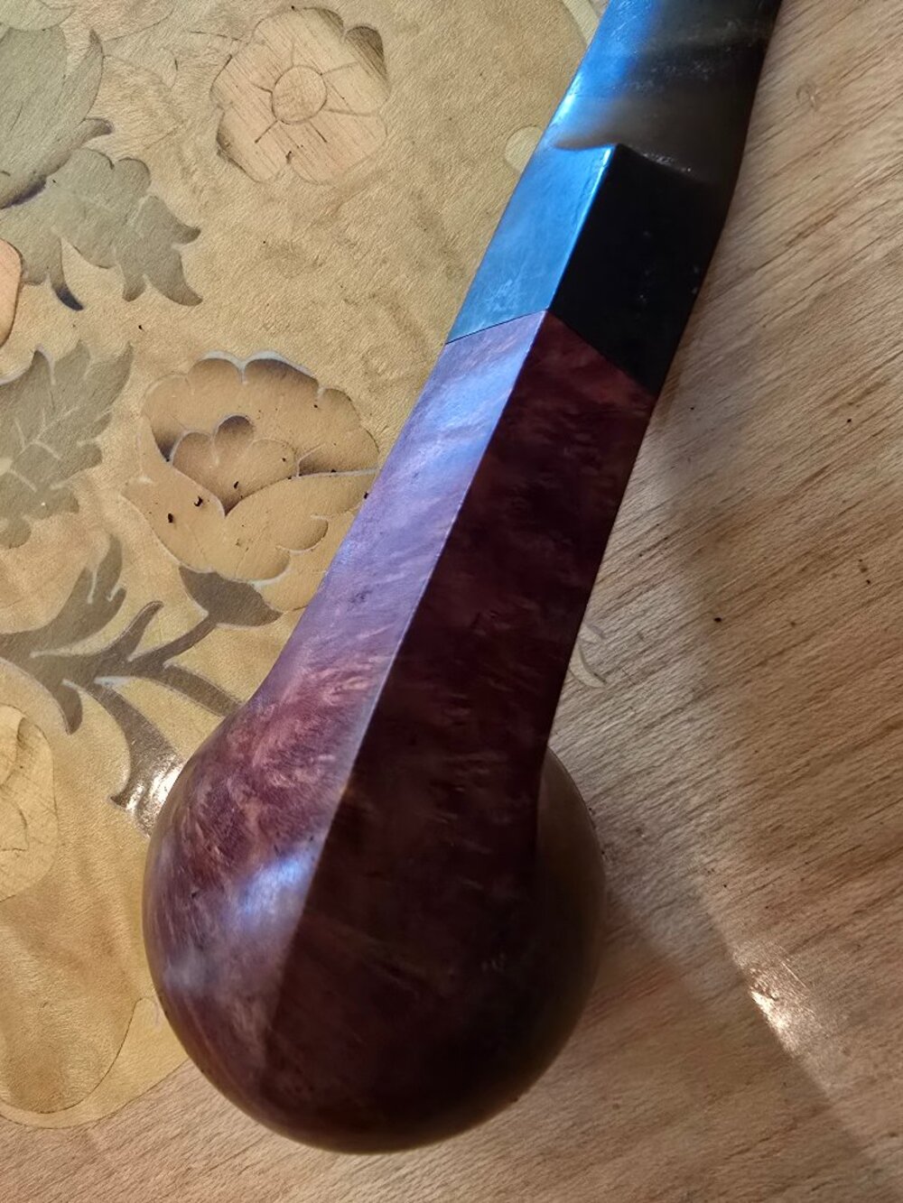 Maruman - Vintage Briar Pipe, Made in Spain, Wood, Collectible, Classic Style - Picture 4 of 8